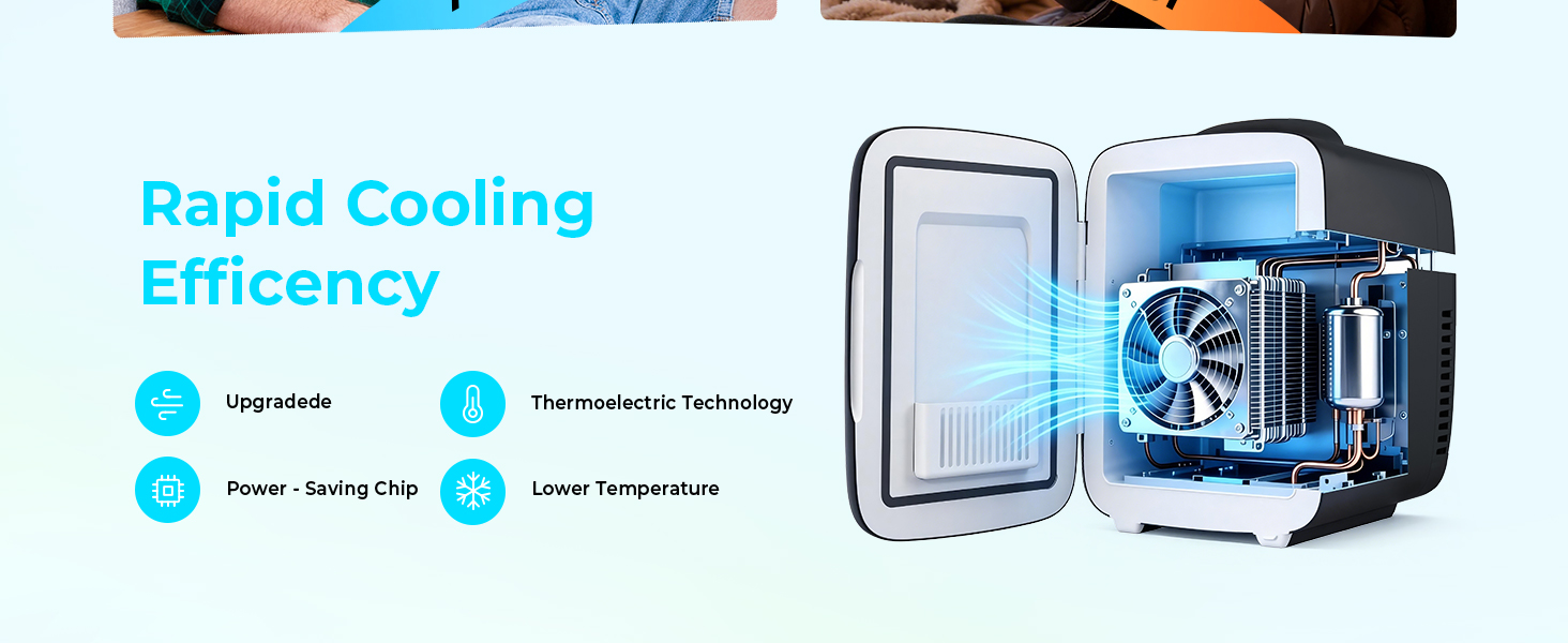 Rapid Cooling Efficency