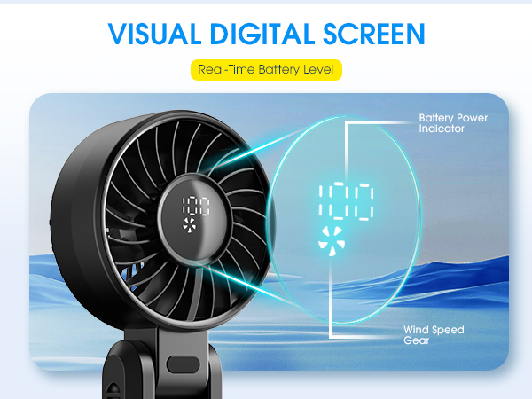 hand held fan rechargeable