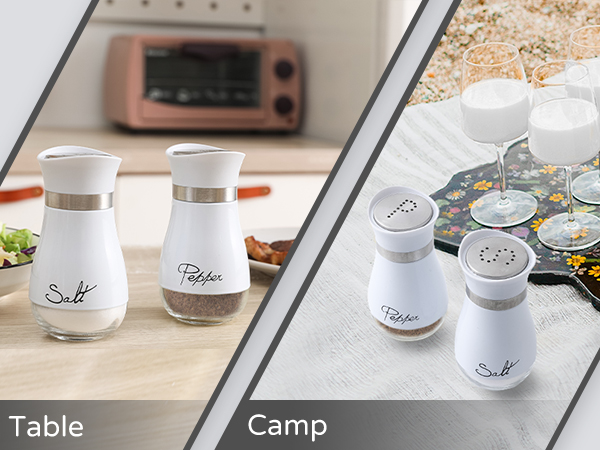salt and pepper shakers