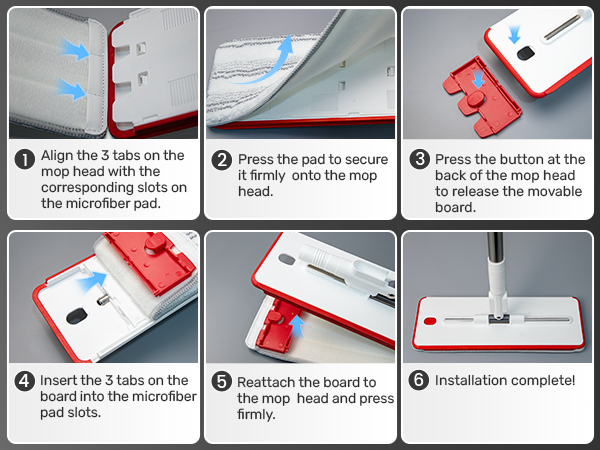 flat mop and bucket system