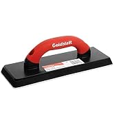 Goldblatt 4" x 12" Grout Float for Tile - Molded Rubber Grout Float, Floor Tools with Soft-Grip H...