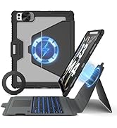 Nillkin for iPad Pro 13 inch Keyboard (M5,2025,M4, 2024), iPad Pro M5 Magnetic Case, Detachable B...