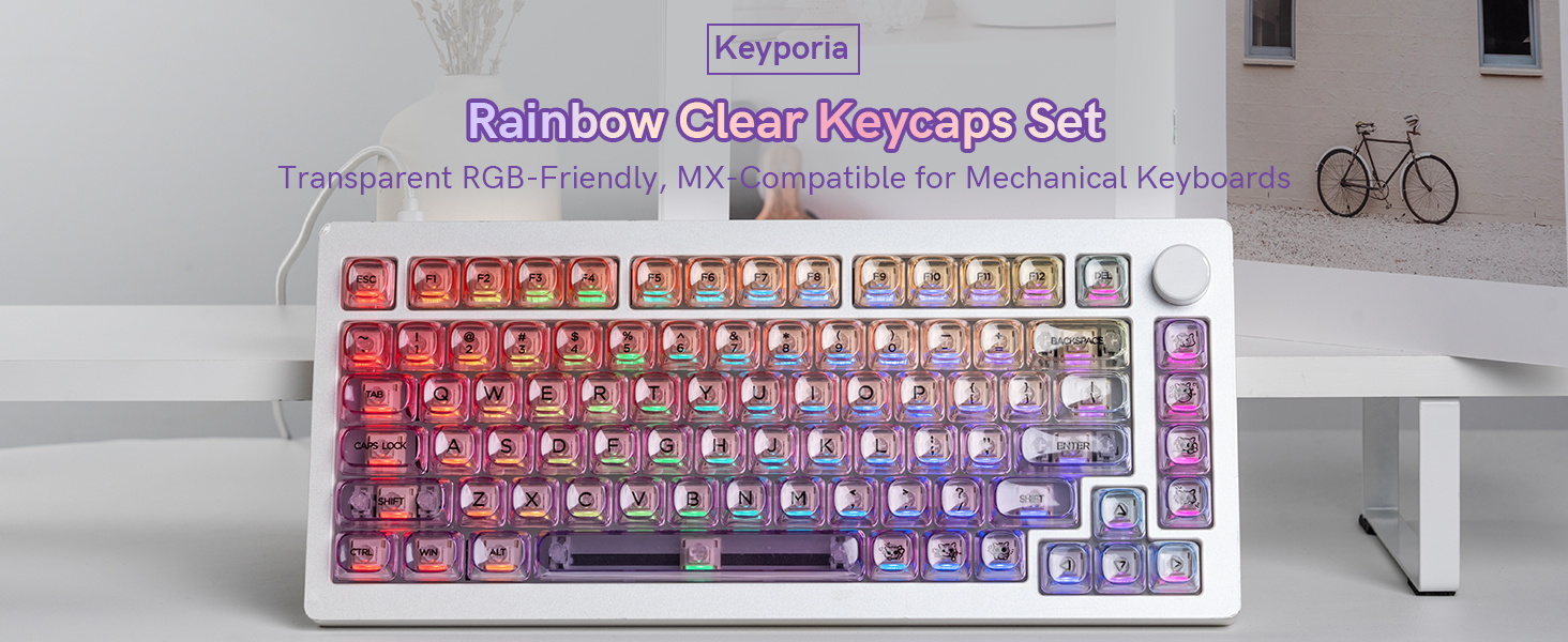 Translucent Jelly Keycaps