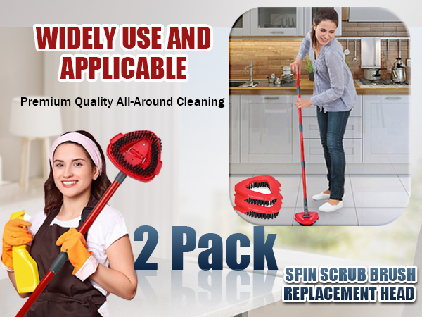 cedar spin scrub brush