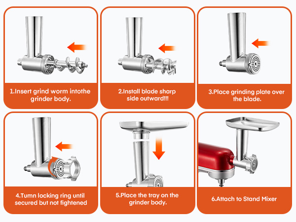meat grinder attachment