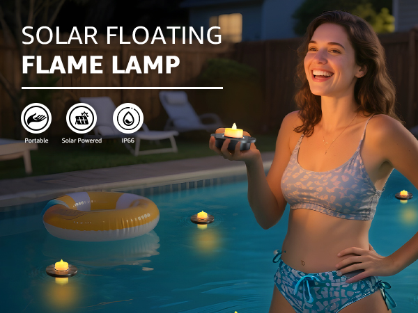 floating pool lights