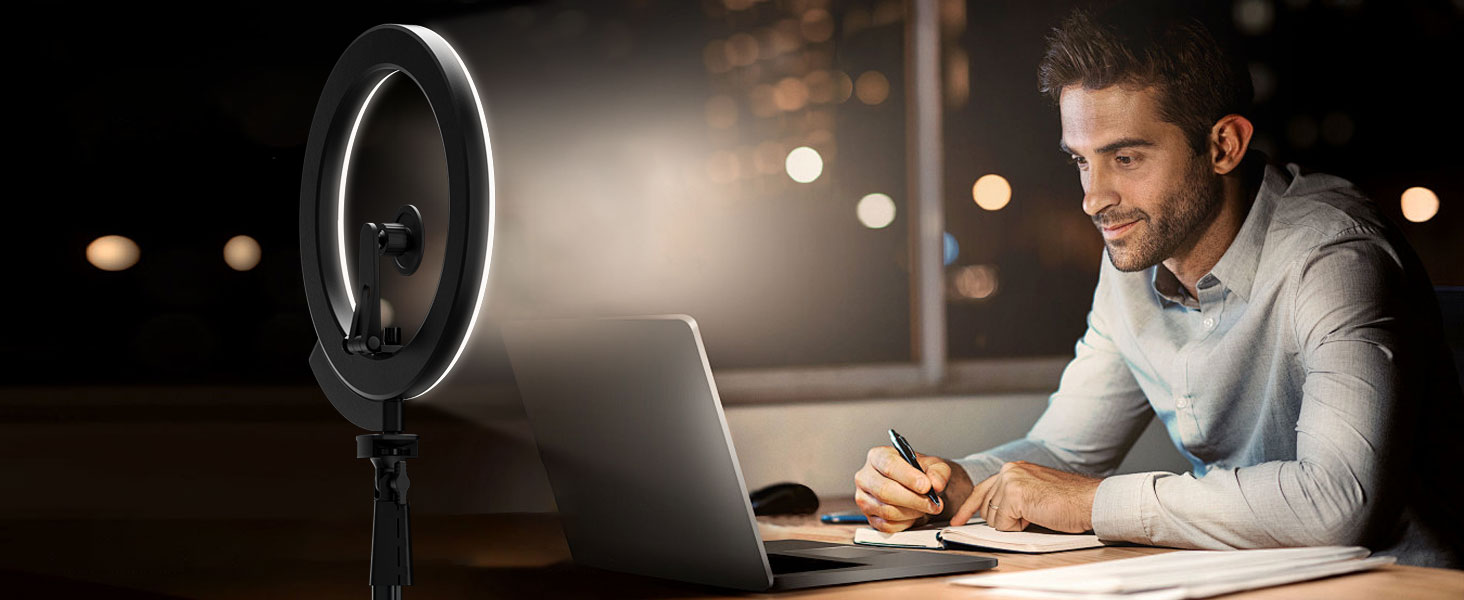 tripod with ring light