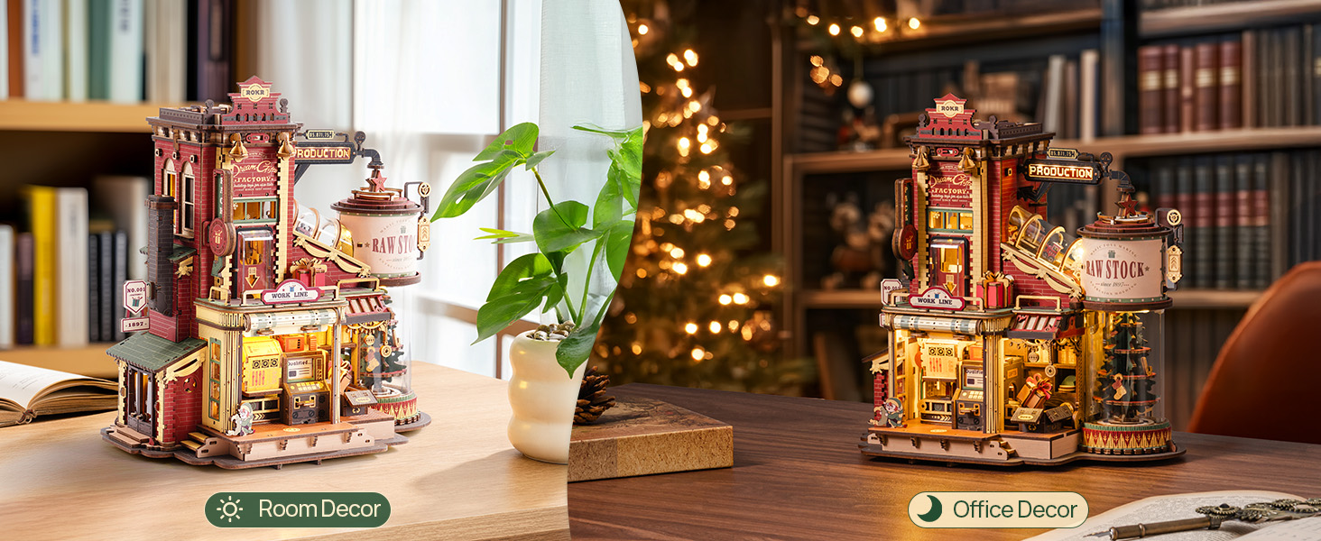 ROKR EAB01 3D Puzzle Dream Gift Factory