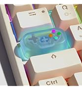 Tapbloom Artisan Keycap, Custom Game Controller Shaped Keys Cap for MX Mechanical Keyboard, Shine...