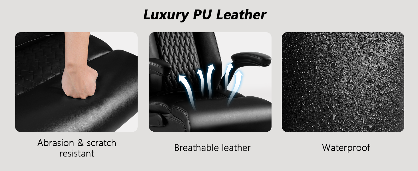 big and tall offfice chair leather office chair Ergonomic office chair Executive office chair