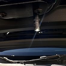 Strong Magnetic Flashlight