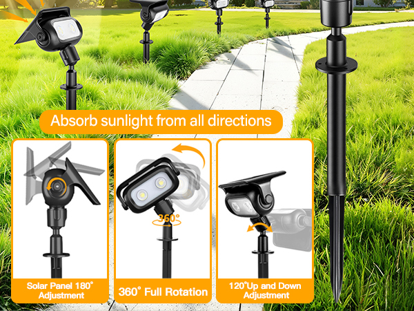 solar lights outdoor waterproof