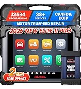Autel MaxiSys Elite II Pro Scanner, 2026 Elite 2 Pro with 2 Years Update, J2534 Tool as MS Ultra ...