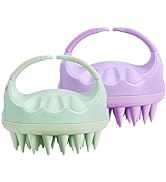 HEETA Scalp Massager Hair Growth with Soft Silicone Bristles to Remove Dandruff and Relieve Itchi...