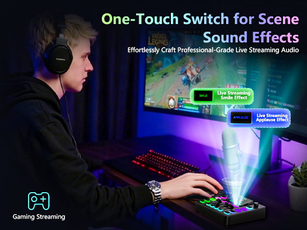 Gaming Audio Mixer for PC