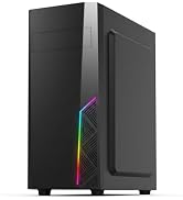 Zalman T8 ATX Mid-Tower Desktop Computer Gaming PC Case | 5.25” ODD Support, RGB Lighting Strip w...