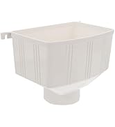 Housoutil Downspout Adapter, Rain Downspout Connector, Plastic Downspouts Drainage Connector for ...