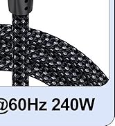 VoroDcip Thunderbolt 4 Cable 6FT, USB 4 Cable [40Gbps Data Sync/8K Display/240W Fast Charging] Co...