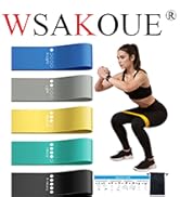 Resistance Loop Exercise Bands for Home Fitness, Yoga Pilates, Stretching