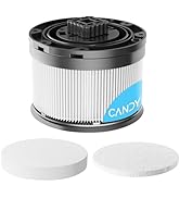 CANDY CSC-S0103D(B) US Vacuum Cleaner HEPA Replacement Filter for Carpets, Hard Floors &amp; Pet Hair...