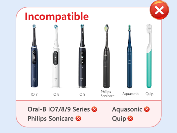 Compatible with Oral-B model charger