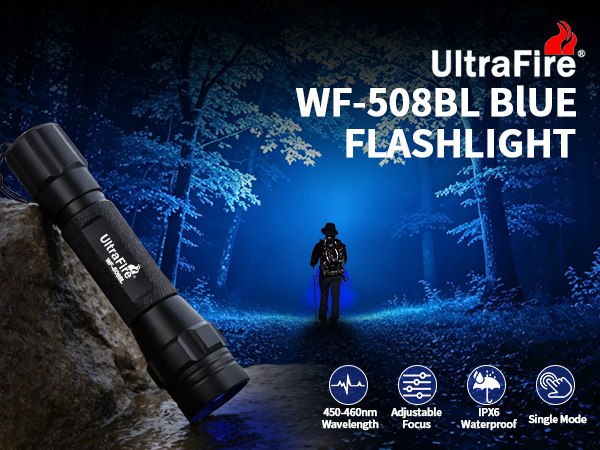 WF-508BL BLUE FLASHLIGHT