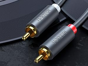 24K gold-plated connectors