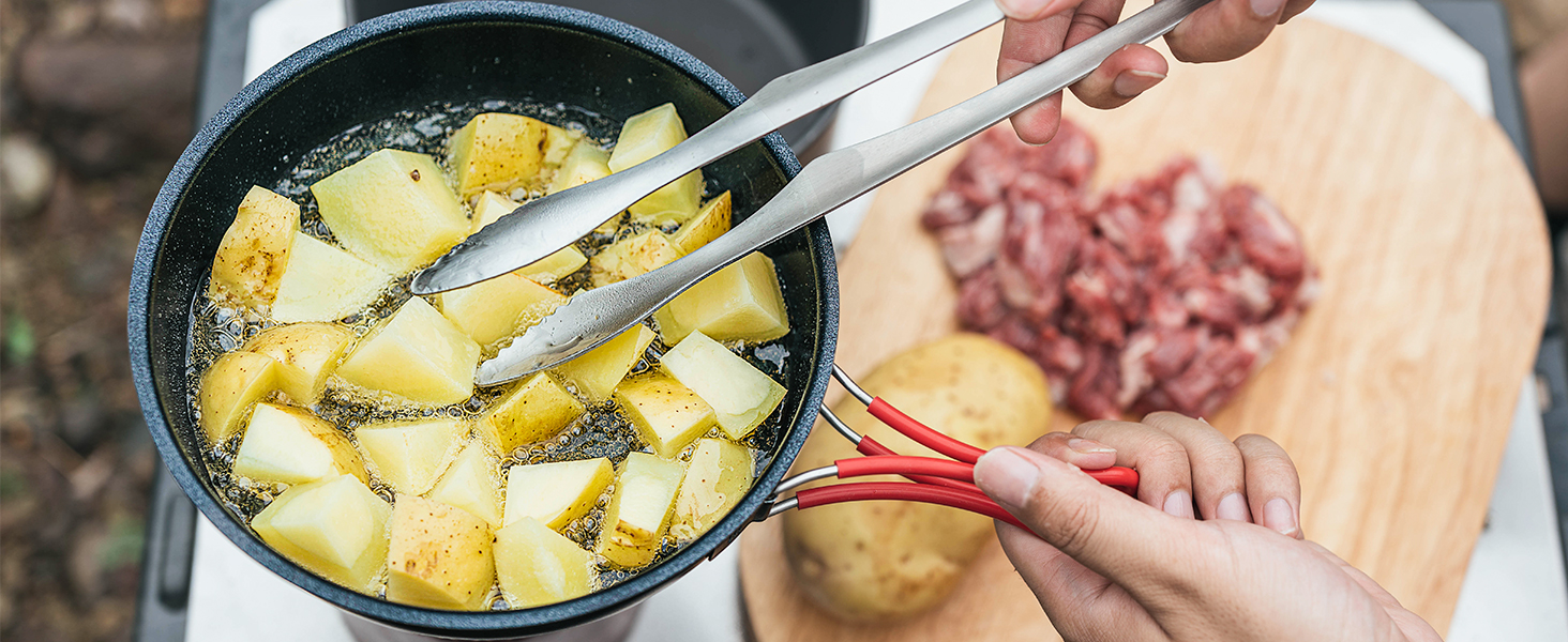 camping pan for cooking