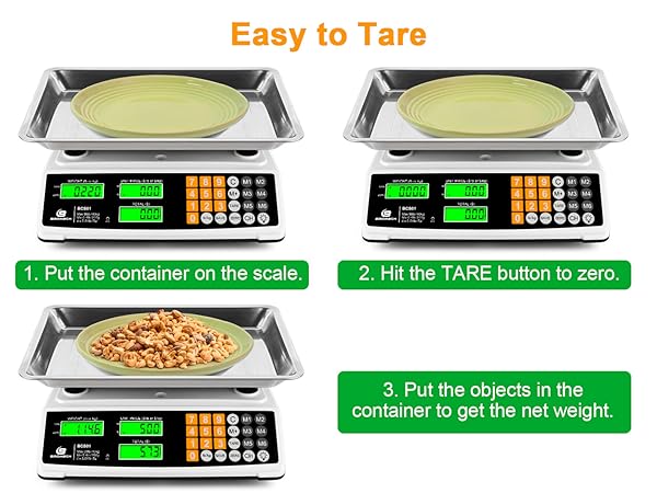 Commercial food scale