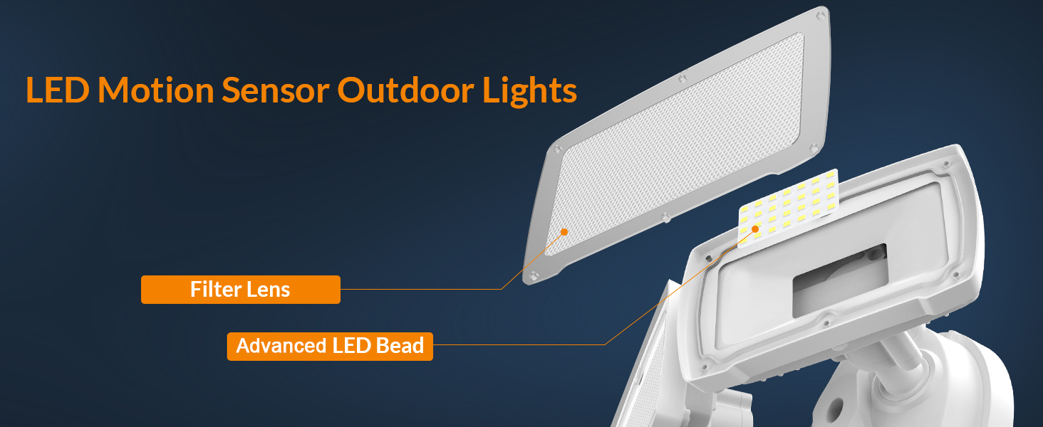 motion sensor outdoor lights 4-1