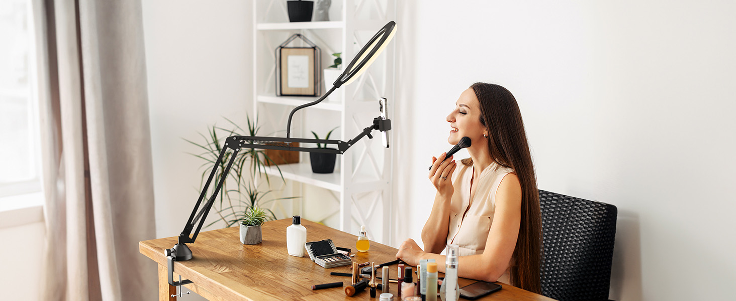 TONOR.Desk.Ring.Light.with.Camera.Mount.Kit