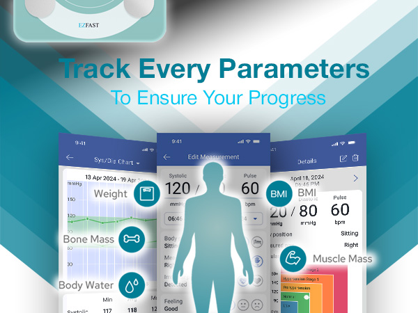 Exercise, workout, weightloss, weightscale, scale, bluetooth, ezfast, body fat, BMI