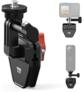 VRIG Motorcycle Windshield Clip Mount for Insta 360 X5 X4 X3 Camera Clamp Mount with 1/4" Adapter...