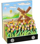 3D Memo Pad Magic Castle with Light, Rip Away Paper Carving Art Notepad, Non-Sticky DIY Note Pad ...