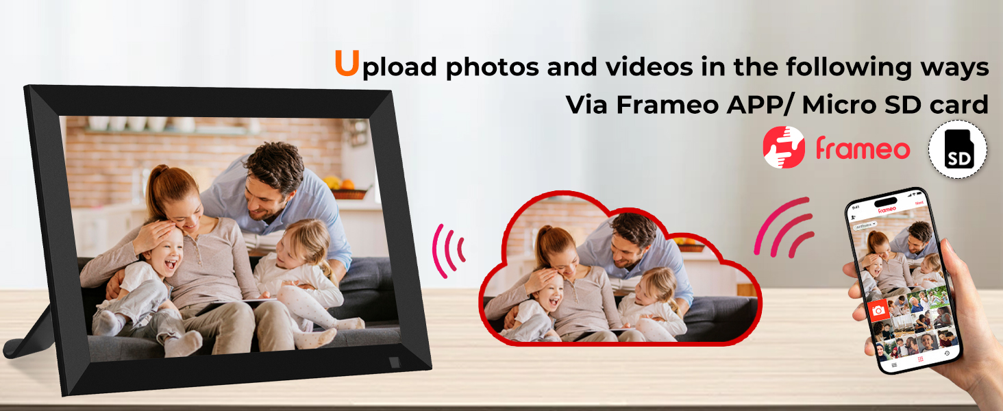 digital picture frame large,small digital picture frame,picture frame digital,marco de fotos digital