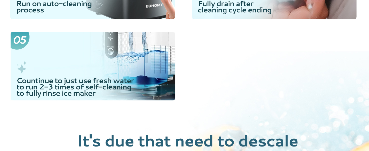 Ice Maker Cleaner &amp; Descaler