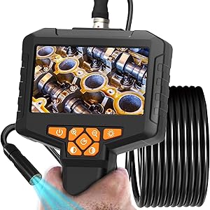 endoscope camera with light