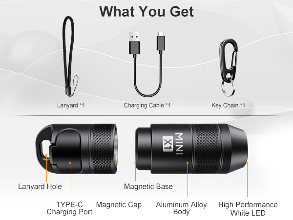 keychain led flashlight