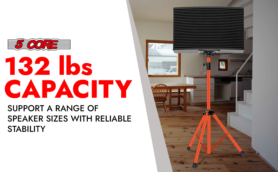 Premium Speaker Stands,PA DJ Tripod Speaker Stand,Universal Dual PA DJ Tripod,PA Speaker Stand