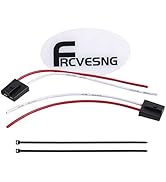 FRCVESNG Alternator Pigtail Connector Replacement, Compatible with 72-88 GM Cars Trucks Wire Harn...