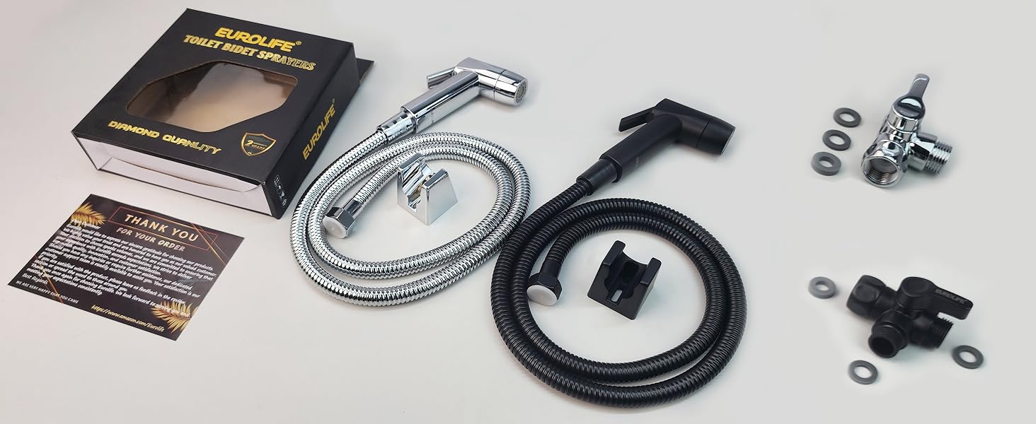 Eurolife toilet bidet sprayer