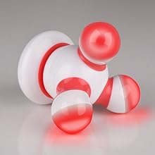 Handheld Massager Mini Portable Body Massager Pain Release Battery Operated Easy Hand Grip