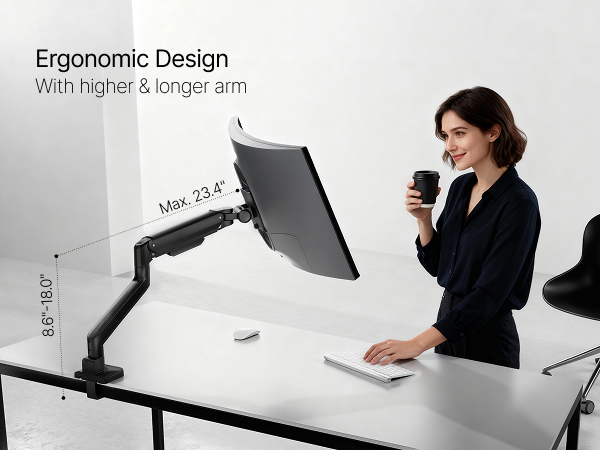 single monitor arm