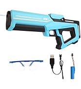 Electric Auto-Suction Water Gun - 32FT Long Range Spray, IP7 Waterproof Rating, Rechargeable Batt...