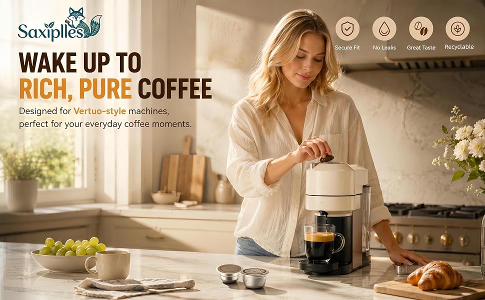 Every brew becomes a moment of kitchen into a mini café every day.