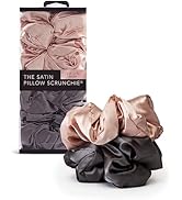 Kitsch Satin Hair Scrunchies for Women, Softer Than Silk Scrunchies for Hair - No Damage Satin Ha...