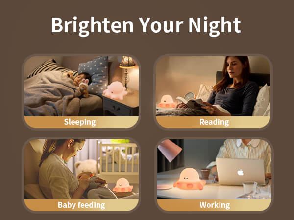 silicone night light