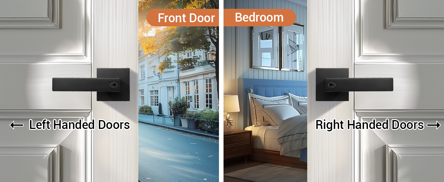 Black Door Handles Exterior