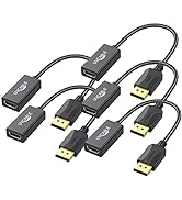 DisplayPort to HDMI Adapter, 5-Pack, Display Port DP to HDMI Adapter Cable Male to Female Compati...