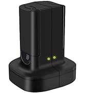 GELINTO 2-Pack Xbox 360 Controller Rechargeable Battery (3600mAh) with Dual Charging Dock Charger...